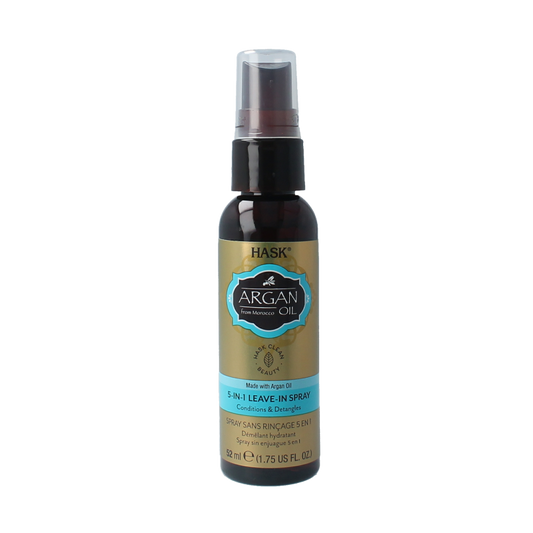 HASK Argan oil repair 5-in-1 leave in spray travel size 52 Milliliter