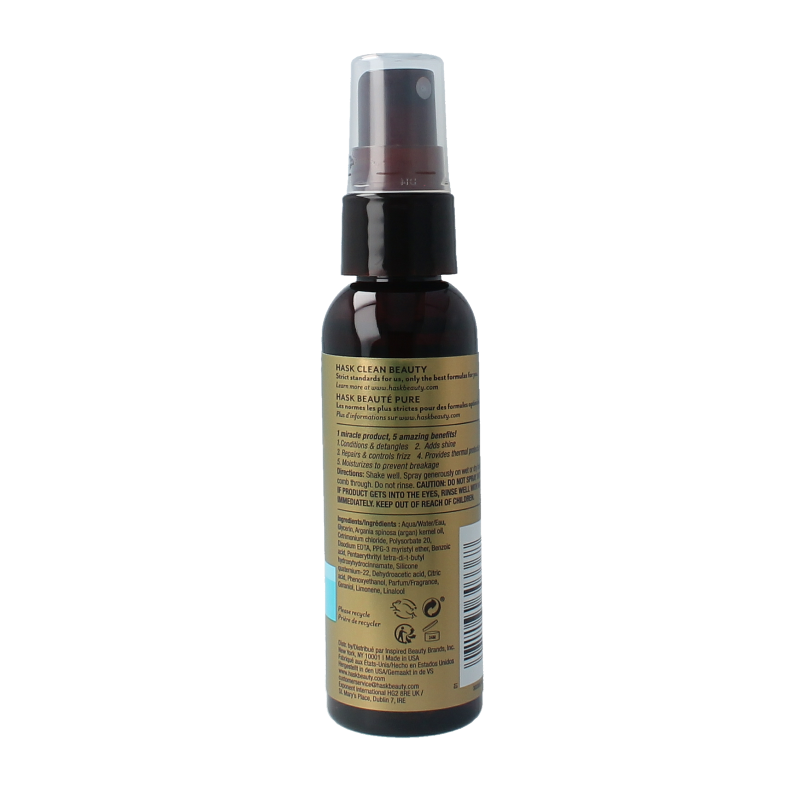 HASK Argan oil repair 5-in-1 leave in spray travel size 52 Milliliter