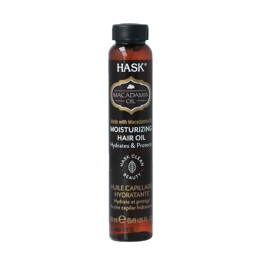 HASK Macadamia oil moisturising shine oil 18 Milliliter