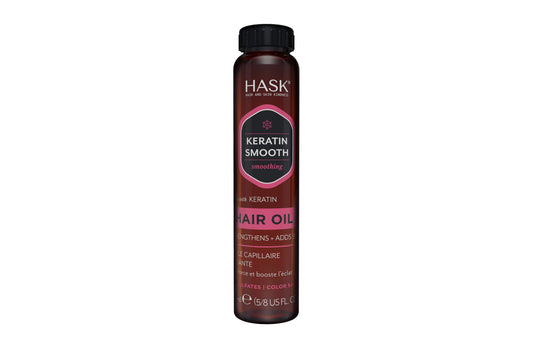HASK Keratin protein smoothing shine haarolie 18.00 Milliliter