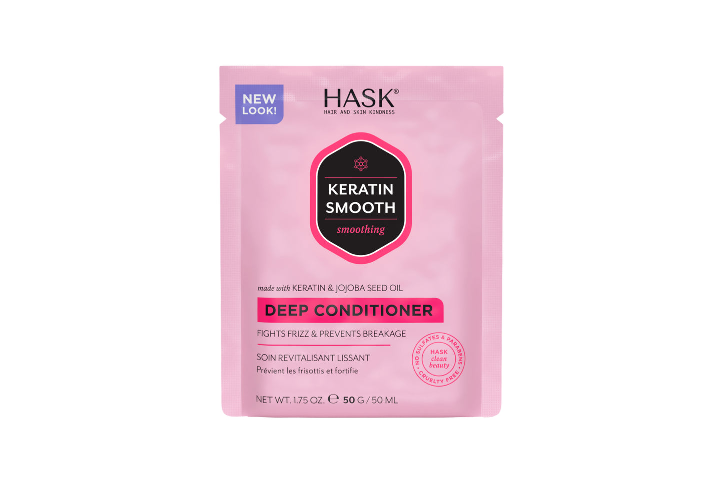 HASK Keratin protein smoothing deep conditioner 50 Milliliter