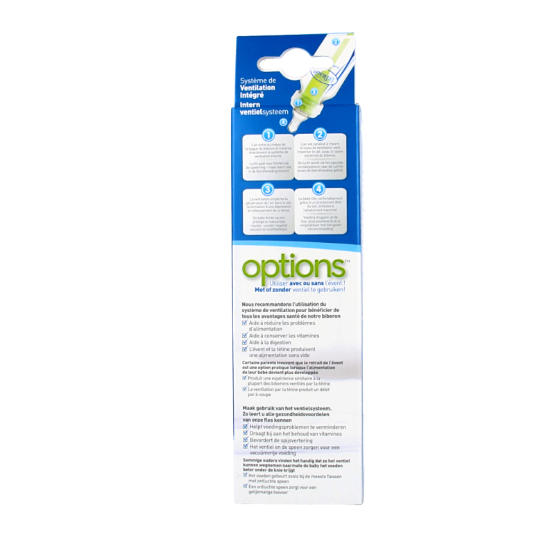 Dr. Brown's Standaardfles 120ml BPA-vrij 1 Stuks