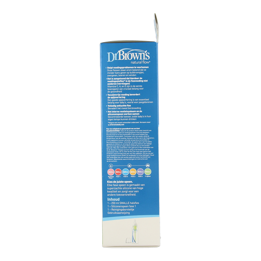 Dr. Brown's Standaardfles 250ml BPA-vrij 1.00 Stuks
