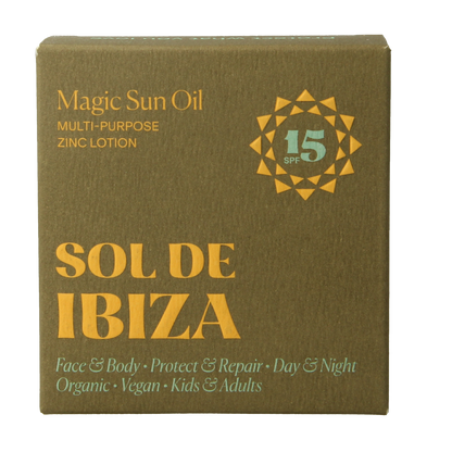 Sol De Ibiza Zonneolie beschermend & herstellend SPF15 bio 30.00 Milliliter