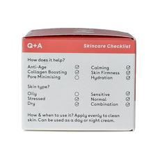 Q+A Collagen face cream 50 Gram