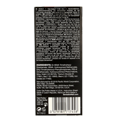 Sensationail Color gel mauving 7.4 Milliliter