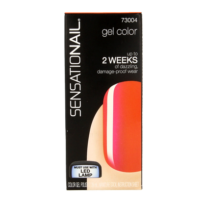 Sensationail Color gel tropical punch 7.4 Milliliter