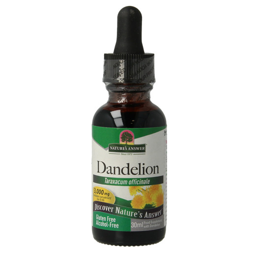 Natures Answer Paardenbloem extract alcoholvrij 30 Milliliter