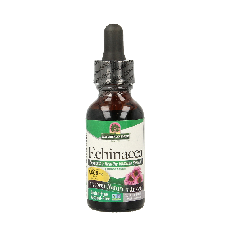 Natures Answer Echinacea extract alcoholvrij 30 Milliliter