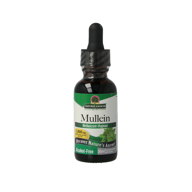 Natures Answer Mullein verbascum thapsus extract alcoholvrij 30 Milliliter