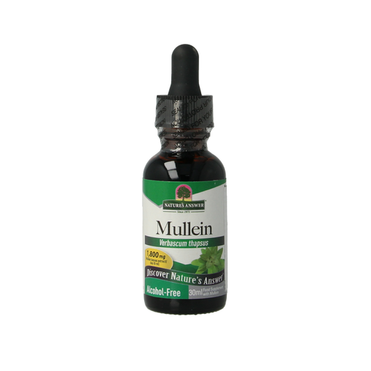 Natures Answer Mullein verbascum thapsus extract alcoholvrij 30 Milliliter