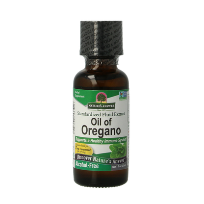 Natures Answer Oregano olie - 50% carvacrol 30.00 Milliliter