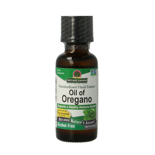 Natures Answer Oregano olie - 50% carvacrol 30.00 Milliliter