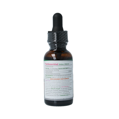 Natures Answer Frambozenblad extract alcoholvrij 30.00 Milliliter