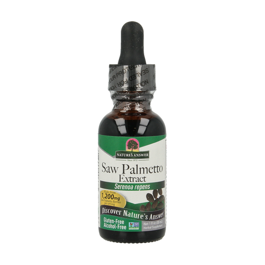 Natures Answer Saw Palmetto extract alcoholvrij 30 Milliliter