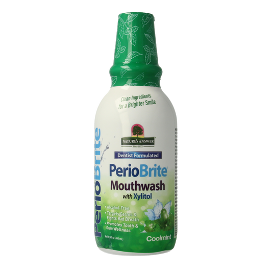 Natures Answer PerioBrite mondwater coolmint 480 Milliliter