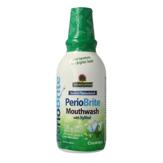 Natures Answer PerioBrite mondwater coolmint 480.00 Milliliter