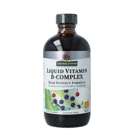 Natures Answer Vloeibaar Vitamine B-complex - Liquid Vitamin B 240.00 Milliliter