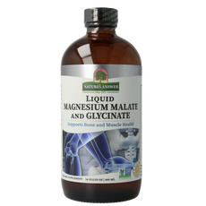 Natures Answer Vloeibaar magnesium malaat & bisglycinaat 480 Milliliter