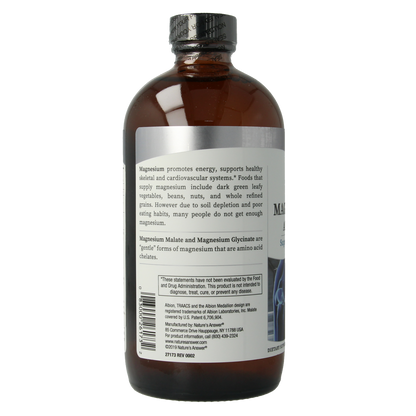 Natures Answer Vloeibaar magnesium malaat & bisglycinaat 480.00 Milliliter