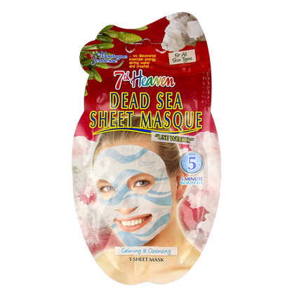 Montagne 7th Heaven gezichtmasker dead sea sheet 1.00 Stuks