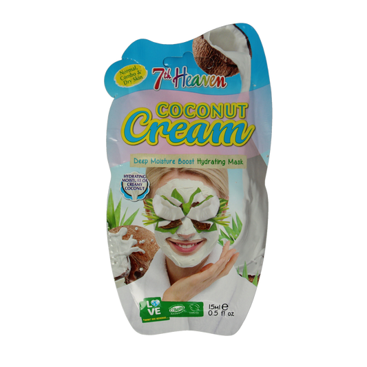Montagne 7th Heaven gezichtmasker creamy coconut 15.00 Milliliter