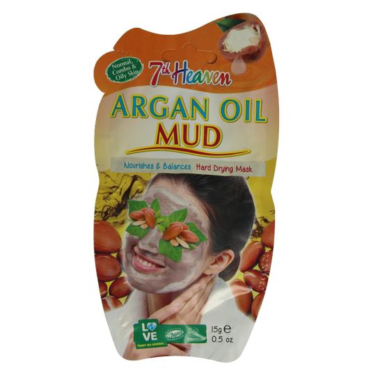 Montagne 7th Heaven gezichtsmasker argan oil mud 15 Gram