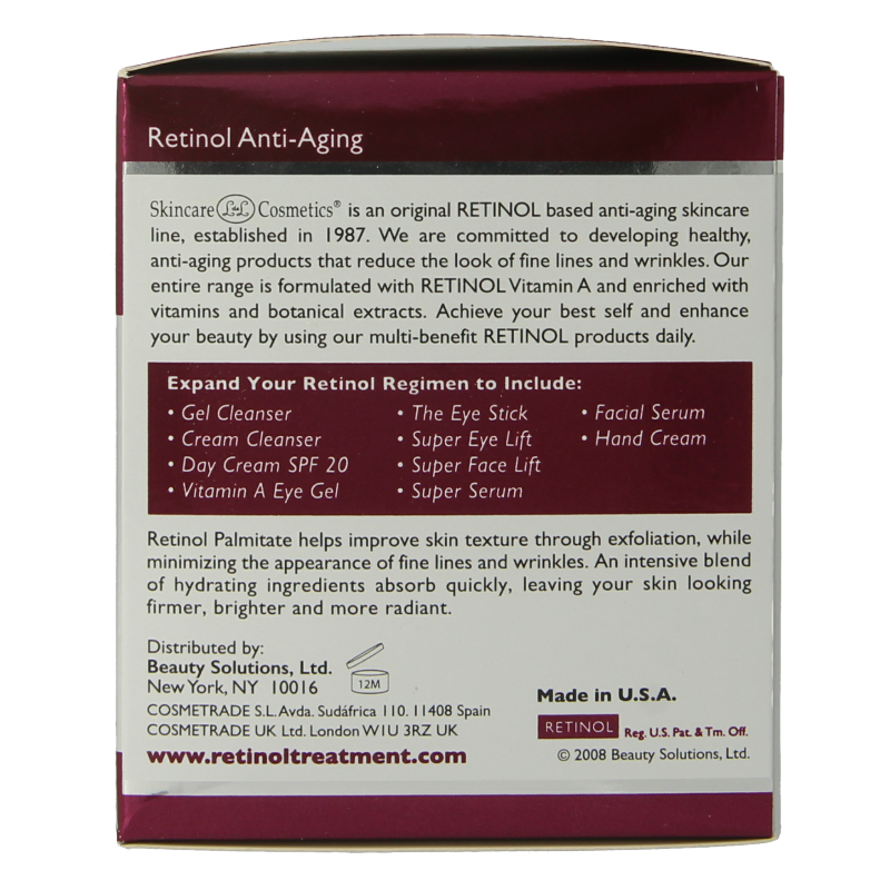 Retinol Night cream 50 Gram
