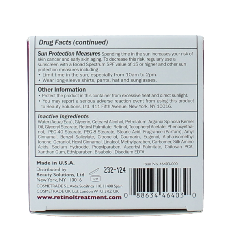 Retinol Day cream SPF20 48 Gram