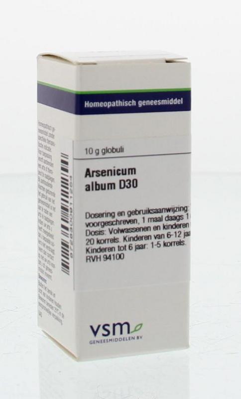 VSM Arsenicum album D30 10 Gram