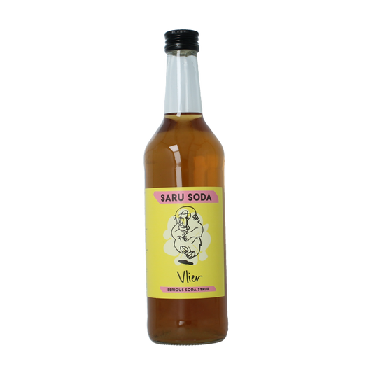 Saru Soda Siroop vlier bio demeter 500 Milliliter