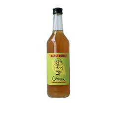 Saru Soda Siroop citroen bio demeter 500 Milliliter