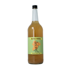 Saru Soda Siroop ginger lime bio demeter 1.00 Liter