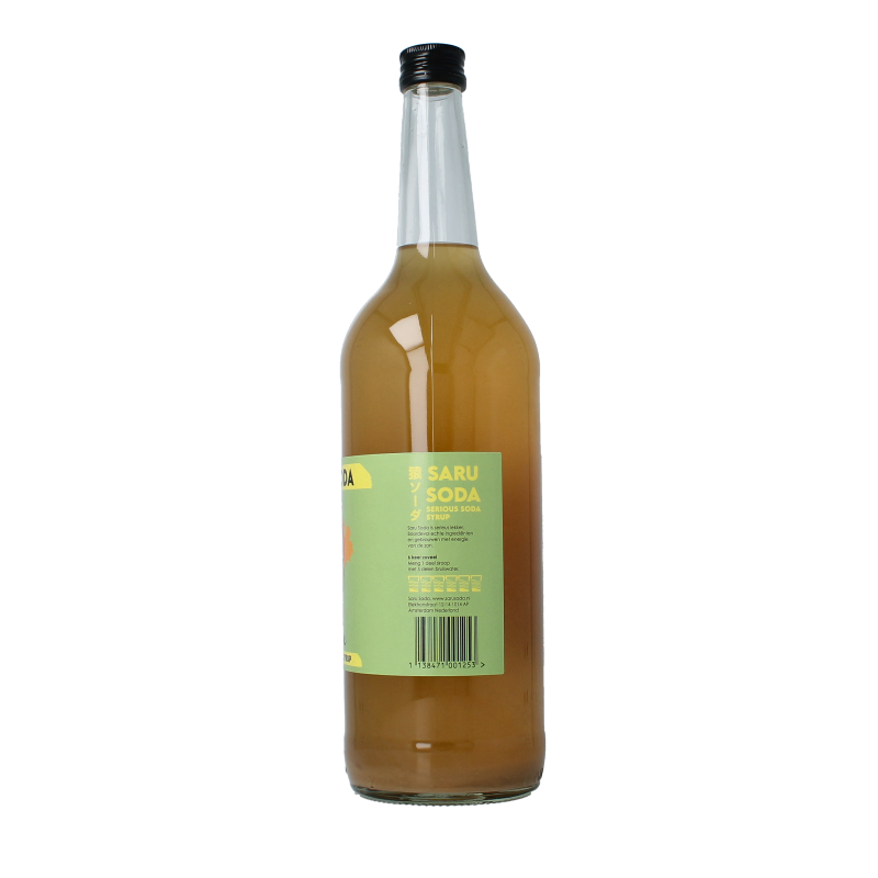 Saru Soda Siroop ginger lime bio demeter 1 Liter