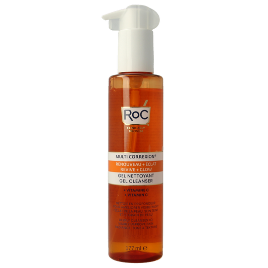 ROC Multi correxion revive+glow gel cream cleanser 177 Milliliter