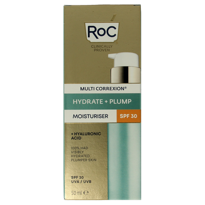 ROC Multi correxion hydrate+plump moisturiser SPF30 50.00 Milliliter