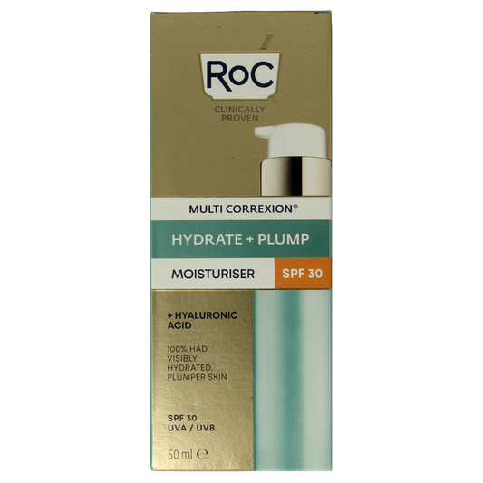 ROC Multi correxion hydrate+plump moisturiser SPF30 50 Milliliter