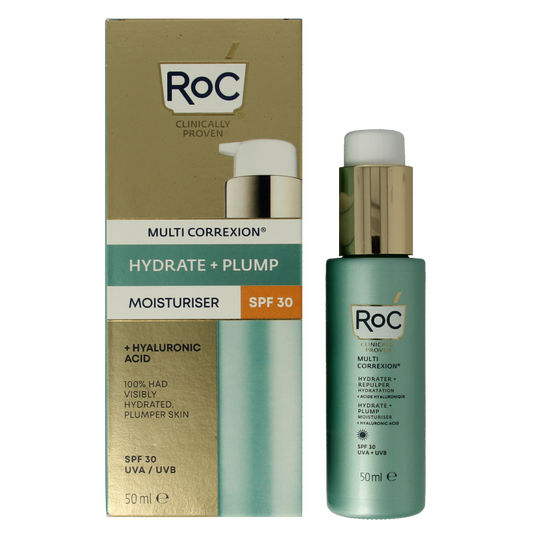 ROC Multi correxion hydrate+plump moisturiser SPF30 50 Milliliter