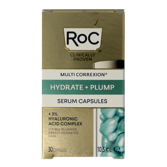 ROC Multi correxion hydrate+plump serum capsules 30 Stuks