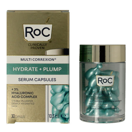 ROC Multi correxion hydrate+plump serum capsules 30 Stuks
