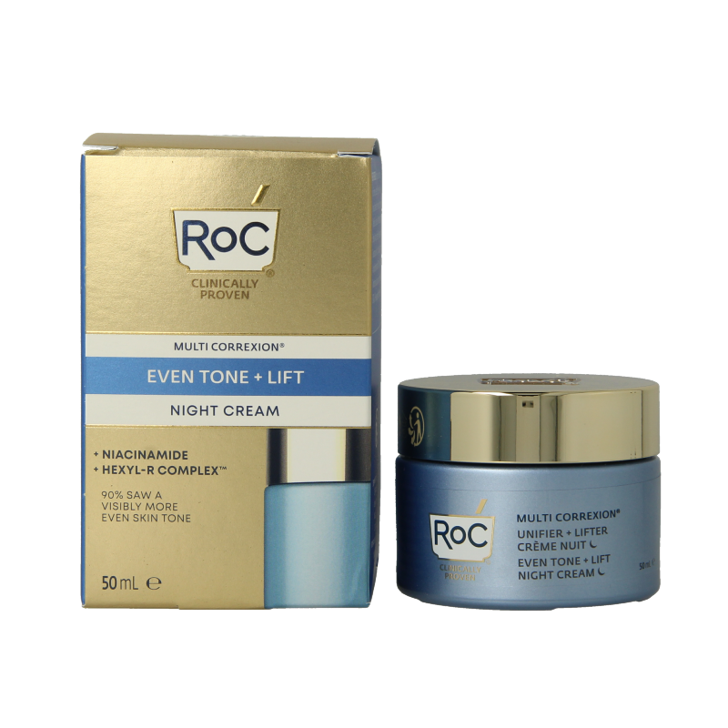 ROC Multi correxion even tone+lift night cream 50 Milliliter