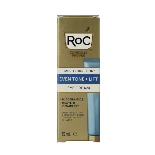 ROC Multi correxion even tone+lift eye cream 15 Milliliter