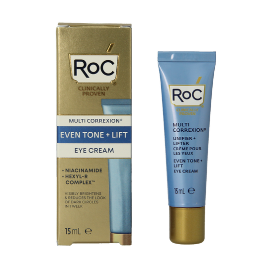 ROC Multi correxion even tone+lift eye cream 15 Milliliter