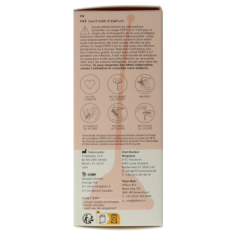 Ferti Lily Ferti lily conceptie cup 1 Stuks