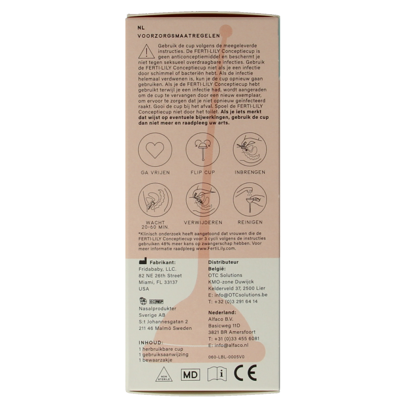 Ferti Lily Ferti lily conceptie cup 1 Stuks