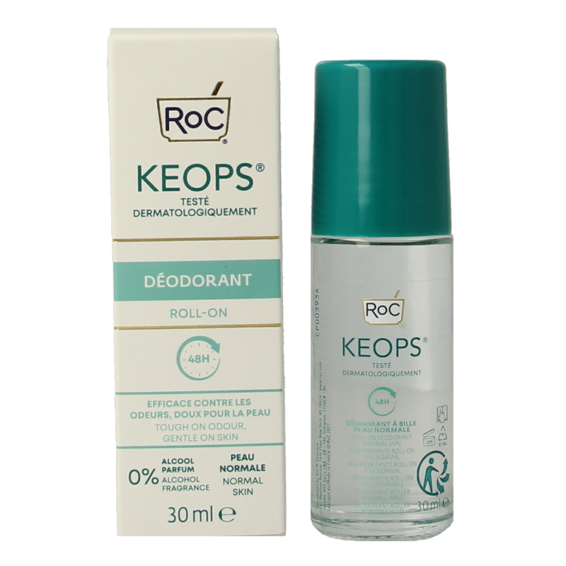 ROC Keops deodorant roll on 30 Milliliter