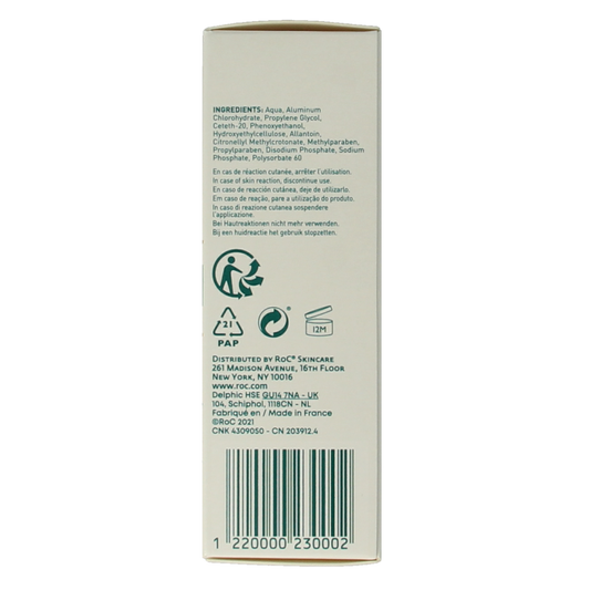 ROC Keops deodorant roll on 30.00 Milliliter
