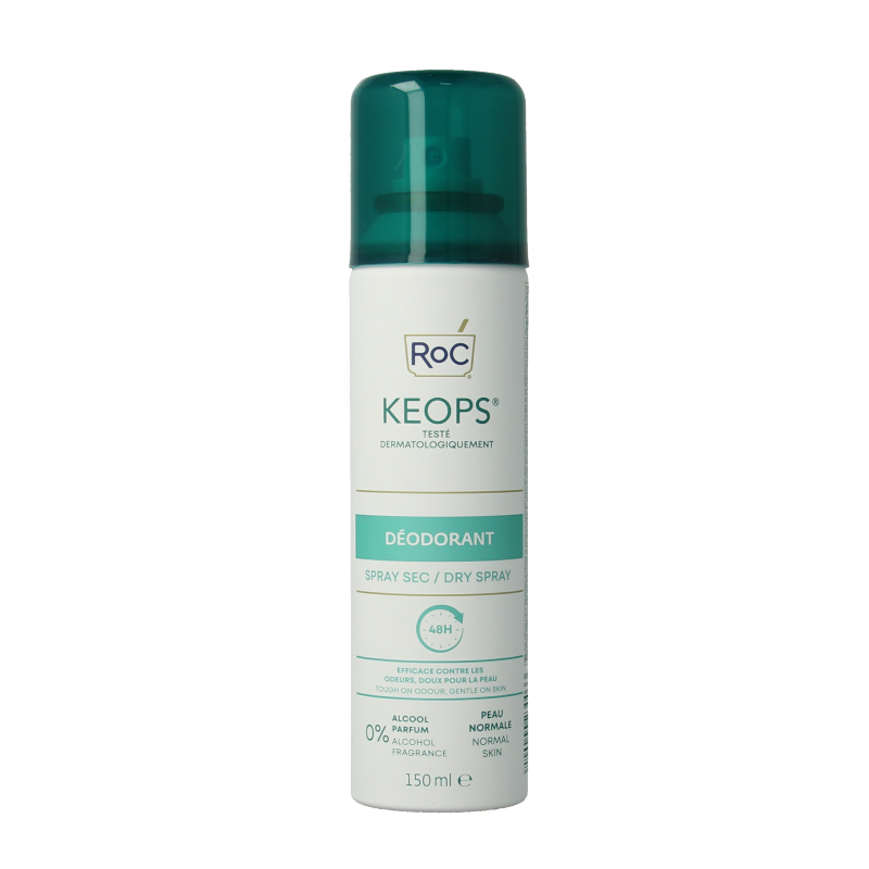 ROC Keops deodorant spray dry 150 Milliliter