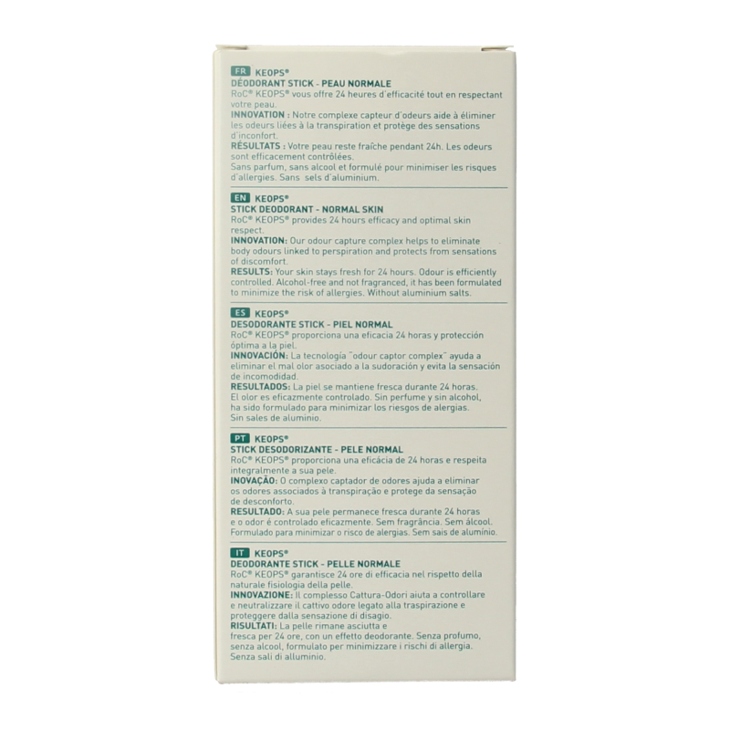 ROC Keops deodorant stick 40 Milliliter