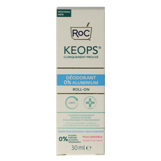 ROC Keops deodorant roll-on 0% aluminium 30 Milliliter
